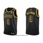 Maillot Los Angeles Lakers Kent Bazemore NO 9 Mamba 2021-22 Noir