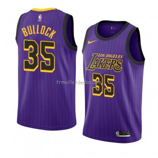 Maillot Los Angeles Lakers Reggie Bullock Ville 2018-19 Volet