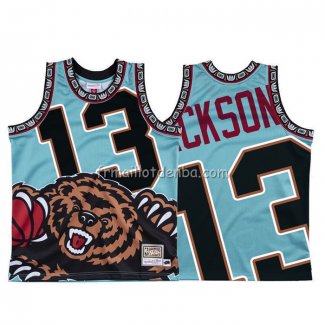 Maillot Memphis Grizzlies Jaren Jackson Jr. Mitchell & Ness Big Face Vert