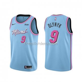 Maillot Miami Heat Kelly Olynyk Ville 2019-20 Bleu