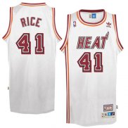 Maillot Basket Miami Heats Rice 41 Blanc