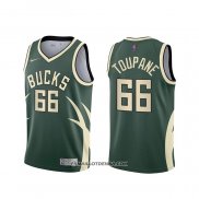 Maillot Milwaukee Bucks Axel Toupane Earned 2020-21 Vert