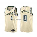 Maillot Milwaukee Bucks Donte Divincenzo Ville Crema