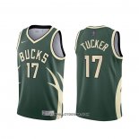 Maillot Milwaukee Bucks P.j. Tucker Earned 2020-21 Vert