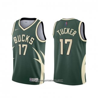 Maillot Milwaukee Bucks P.j. Tucker Earned 2020-21 Vert