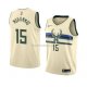 Maillot Milwaukee Bucks Shabazz Muhammad Ville 2018 Crema