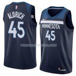 Maillot Minnesota Timberwolves Cole Aldrich Icon 2018 Bleu