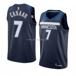 Maillot Minnesota Timberwolves Isaiah Canaan Icon 2018 Bleu