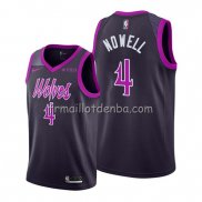 Maillot Minnesota Timberwolves Jaylen Nowell Ville Volet