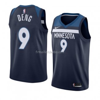 Maillot Minnesota Timberwolves Luol Deng Icon 2018 Bleu