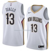 Maillot New Orleans Pelicans Cheick Diallo Association 2018 Blanc
