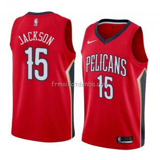 Maillot New Orleans Pelicans Frank Jackson Statement 2018 Rouge