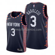 Maillot New York Knicks Maurice Harkless Ville 2019-20 Bleu