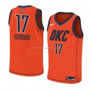 Maillot Oklahoma City Thunder Dennis Schroder Earned 2018-19 Orange