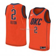 Maillot Oklahoma City Thunder Raymond Felton Earned 2018-19 Orange