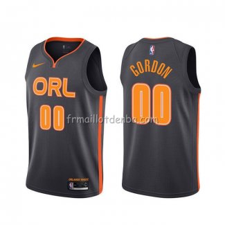 Maillot Orlando Magic Aaron Gordon Ville 2019-20 Noir