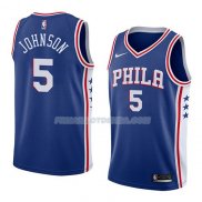 Maillot Philadelphia 76ers Amir Johnson Icon 2018 Bleu Bleu