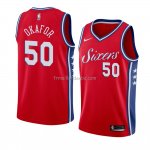 Maillot Philadelphia 76ers Emeka Okafor Statement 2018 Rouge