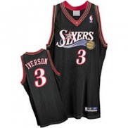 Maillot Basket Philadelphia 76ers Iverson 3 Noir