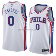 Maillot Philadelphia 76ers Jerryd Bayless Association 2018 Blanc