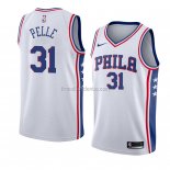 Maillot Philadelphia 76ers Norvel Pelle Association 2018 Blanc