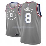 Maillot Philadelphia 76ers Zhaire Smith Ciudad 2018-19 Gris Gris