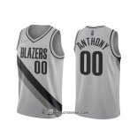 Maillot Portland Trail Blazers Carmelo Anthony Earned 2020-21 Gris