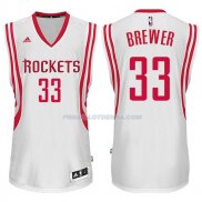 Maillot Basket Houston Rockets Brewer 33 Blanco