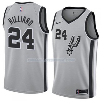 Maillot San Antonio Spurs Darrun Hilliard Statement 2018 Gris