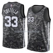 Maillot San Antonio Spurs Matt Costello Ciudad 2018 Gris