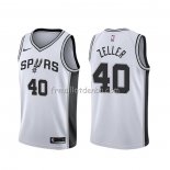 Maillot San Antonio Spurs Tyler Zeller Association Blanc