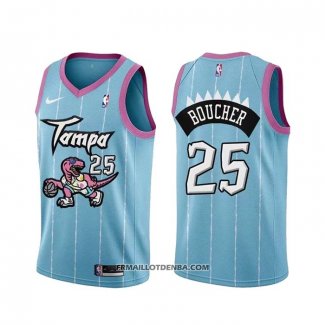 Maillot Tornto Raptors Chris Boucher Ville 2020-21 Rosa Bleu