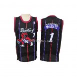 Maillot Tornto Raptors Tracy McGrady Hardwood Classics Noir