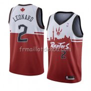 Maillot Toronto Raptors Kawhi Leonard Ciudad 2019-20 Rouge