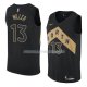 Maillot Toronto Raptors Malcolm Miller Ciudad 2018 Noir