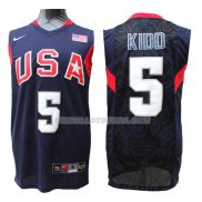 Maillot Usa 2008 Kidd Bleu