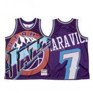 Maillot Utah Jazz Pete Maravich Mitchell & Ness Big Face Volet