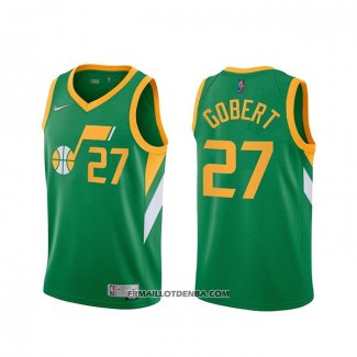 Maillot Utah Jazz Rudy Gobert Earned 2020-21 Vert