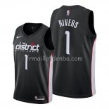 Maillot Washington Wizards Austin Rivers Ville Edition Noir