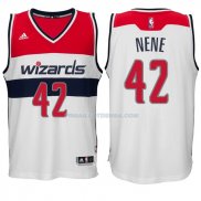 Maillot Basket Washington Wizards Nene 42 Blanco