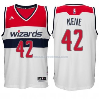 Maillot Basket Washington Wizards Nene 42 Blanco