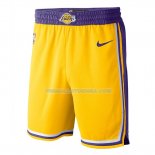 Short Los Angeles Lakers Icon 2018-19 Jaune