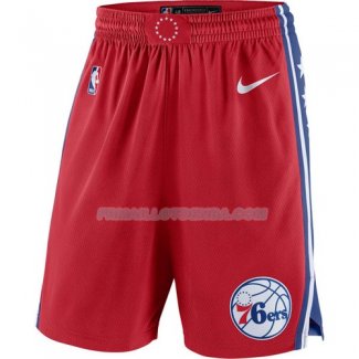 Short Philadelphia 76ers 2017-18 Rouge