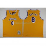 Enfants Maillot Basket Bryant 8 Jaune