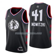 Maillot All Star 2019 Dallas Mavericks Dirk Nowitzki Noir