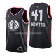 Maillot All Star 2019 Dallas Mavericks Dirk Nowitzki Noir
