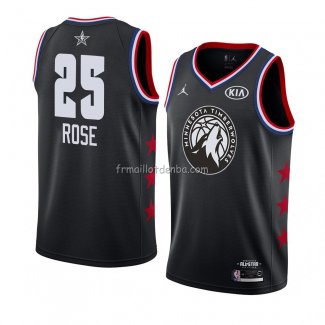 Maillot All Star 2019 Minnesota Timberwolves Derrick Rose Noir