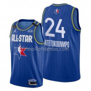 Maillot All Star 2020 Milwaukee Bucks Giannis Antetokounmpo Bleu