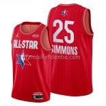 Maillot All Star 2020 Philadelphia 76ers Ben Simmons Rouge