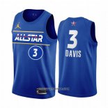 Maillot All Star 2021 Los Angeles Lakers Anthony Davis Bleu